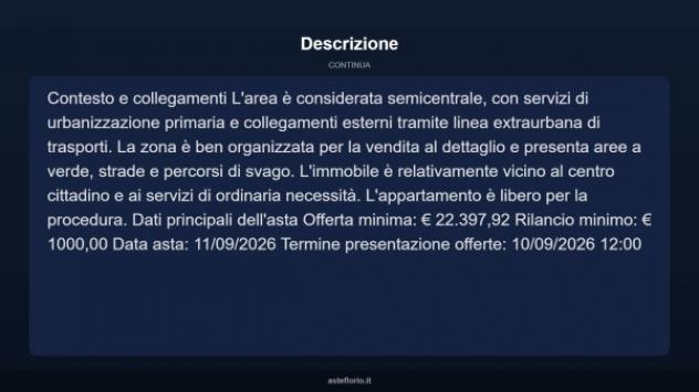 Immobile in asta di 49 m², box auto in vendita a Ospedaletto d'Alpinolo - Foto 8