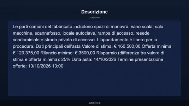 Immobile in asta di 95 m², box auto in vendita a Pisa - Foto 13