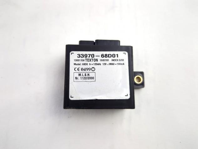 33970-68D01 CENTRALINA IMMOBILIZER SUZUKI GRAND VITARA 2.0 D 4X4 80KW 5M 5P (2001) RICAMBIO USATO