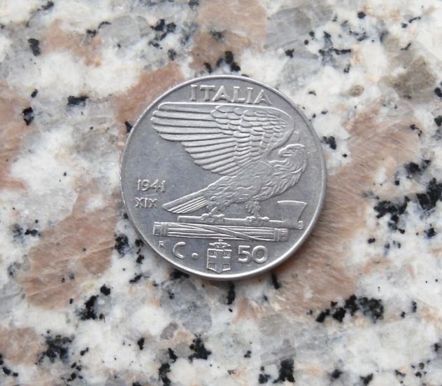 50 CENTESIMI DEL 1941 REGNO D'ITALIA -