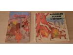 2 LIBRI FIABE: "OLIVER & COMPANY" WALT DISNEY, "ROSICCHIO SCOPRE L’INVERNO" 1988