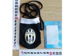Porta cellulare Juventus (o portamonete) in tessuto morbido
