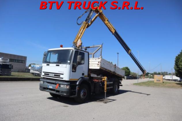 IVECO EUROTECH 2 ASSI RIBALTABILE TRILATERALE E GRU rif. 23704223 - Foto 3