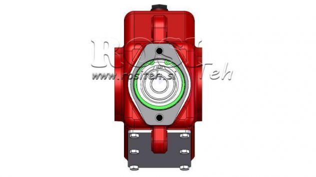 -RIDUTTORE - MOLTIPLICATORE RT200 PER MOTORE IDRAULICO - Foto 3