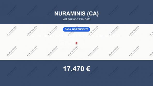 Immobile in asta di 130 m² con più di 5 locali in vendita a Nuraminis