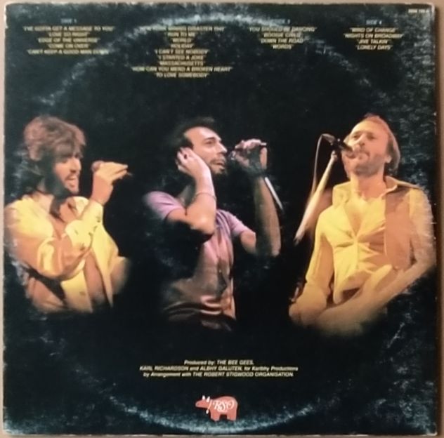 BEE GEES-Here At Last-Live-LP-1977