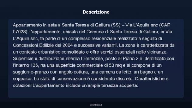 Immobile in asta di 53 m² in vendita a Santa Teresa Gallura - Foto 3