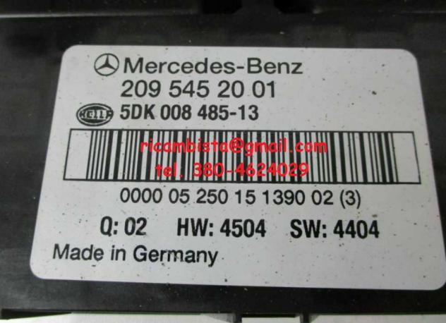 Mercedes CLK centralina SAM 2095452001 - Foto 2