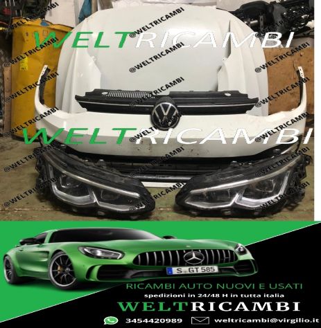 RICAMBI X VOLKSWAGEN GOLF 8 ANNO 2023