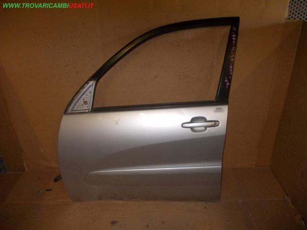 PORTA ANT.S. ARGENTO CON ALZACR. TOYOTA RAV 4 (XA20) Carrozzeria Lamierati esterni Porte Porta ant. sx. TOYOTA - RAV 4 II - 01-09-2000 - 01-12-200