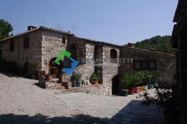 Splendido casale in pietra con piscina privata a Castellina in Chianti, Toscana. - Foto 10
