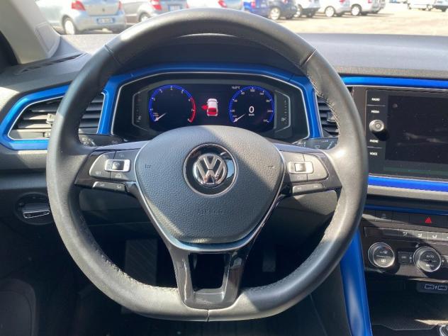 Volkswagen T-Roc 1.0 TSI 115 CV Style KM CERTIFIC-GARANZIA-1°PROP - Foto 9