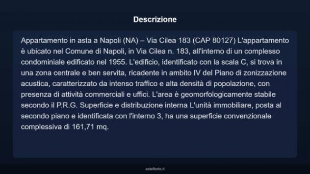 Immobile in asta di 161 m² in vendita a Napoli - Foto 4