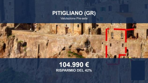 Immobile in asta di 125 m² in vendita a Pitigliano