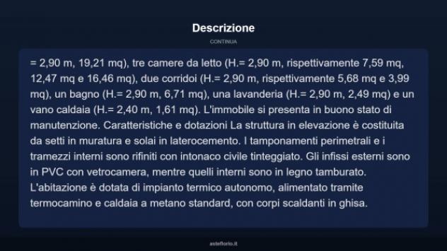 Immobile in asta di 171 m² con più di 5 locali in vendita a Potenza - Foto 9