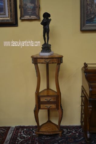 Alzatina-colonna portavaso a tre cassetti - Foto 4