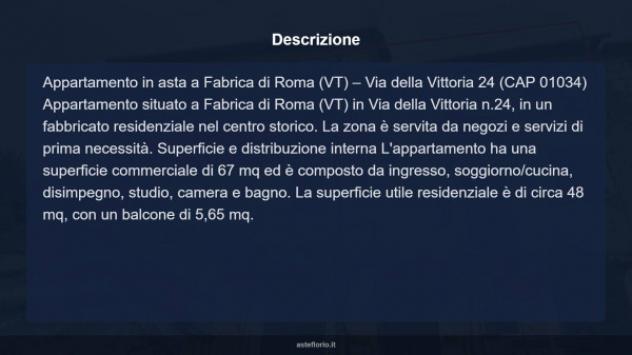 Immobile in asta di 67 m² in vendita a Fabrica di Roma - Foto 14