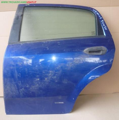 PORTA POST.S. BLU MET  Carrozzeria  Lamierati esterni  Porte  Porta post. sx. FIAT - GRANDE PUNTO - 01-09-2005 - 01-12-2011, FIAT - GRAND