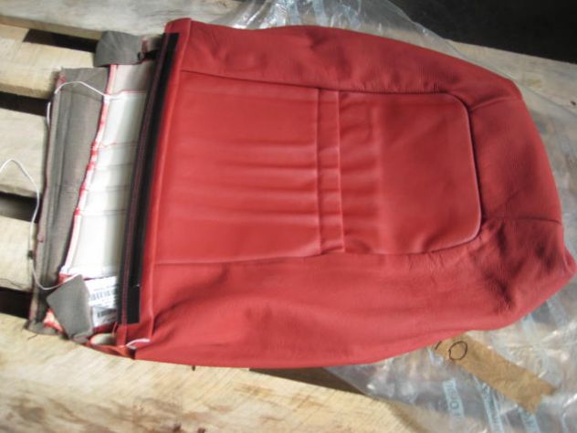 RIVESTIMENTO SPALLIERA ANTERIORE DESTRA PELLE ROSSO ALFA 147 - Foto 2