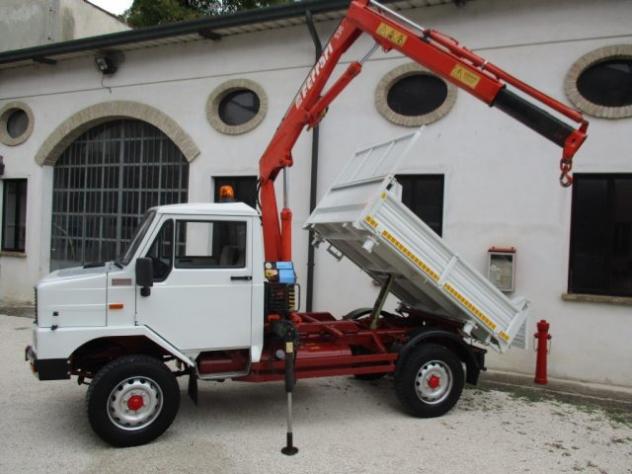 BREMACH GR 45 Ql. Ribaltabile 4x4 con gru Ferrari rif. 17689699 - Foto 3