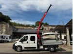 FIAT Ducato 140CV DOPPIA CABINA GRU E CASSONE FISSO rif. 24115268