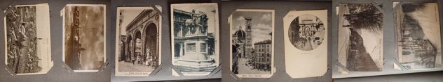 Antico album epoca ‘900 contenente 55 cartoline da collezione della Toscana. - Foto 6