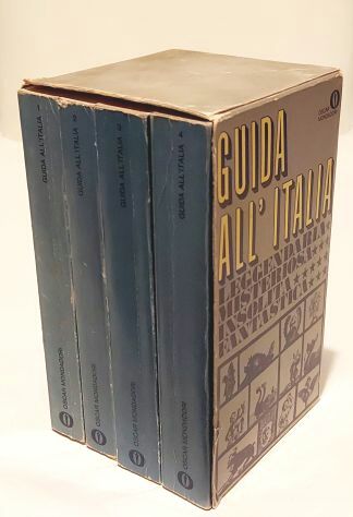 GUIDA ITALIA MISTERIOSA FANTASTICA LEGGENDARIA 4 VOL.COFAN. 1^ED.MONDADORI,1971
