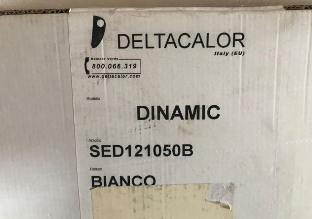 Deltacalor Dinamic Scaldasalviette Bianco - Foto 2