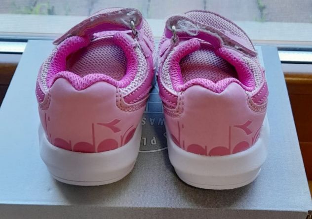 scarpa ginnastica tg 20 Diadora rosa - Foto 4