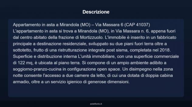 Immobile in asta di 122 m² in vendita a Mirandola - Foto 4