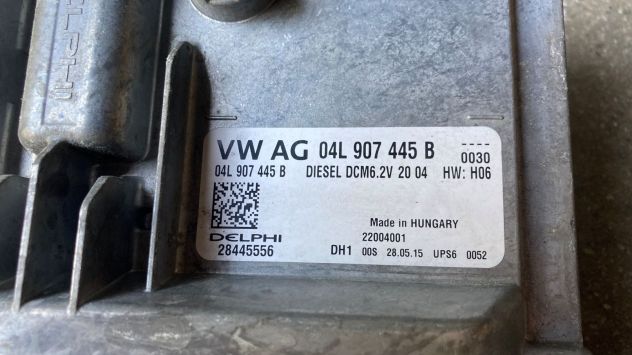 Centralina motore Volkswagen Golf Sportsvan 1.6TDI del 2016 (04L907445B) - Foto 3