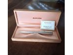 Penna sfera Aurora vintage anni '80 a quadretti Argento 925