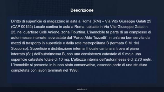 Immobile in asta di 9 m² in vendita a Roma - Foto 5