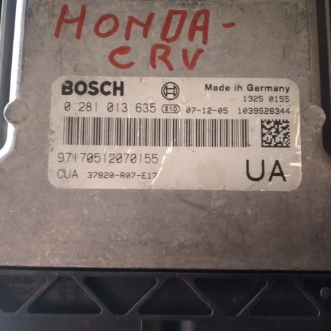 CENTRALINA MOTORE HONDA CRV 2.2 CDTI, BOSCH 0 281 013 635, BOSCH 0281013635, 103 - Foto 4