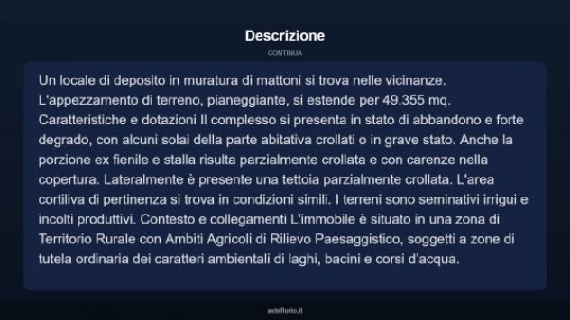 Immobile in asta di 49355 m² in vendita a Gualtieri - Foto 12