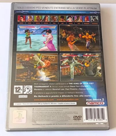 PS2 Tekken IV Platinum 🇮🇹 Testato funzionante - Foto 2