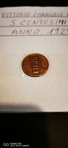 5 CENTESIMI VITTORIO EMANUELE III ANNO 1929 - Foto 2