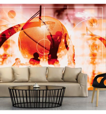 Fotomurale Adesivo Passione Basket Arredalacasa