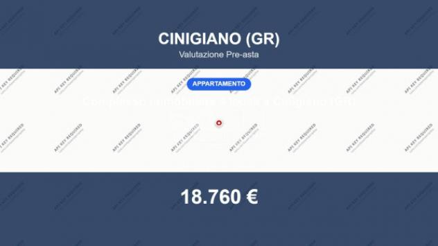 Immobile in asta di 78 m², box auto in vendita a Cinigiano