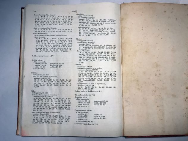Libro su termochimica per la produzione acciaio. 1960 - Foto 10