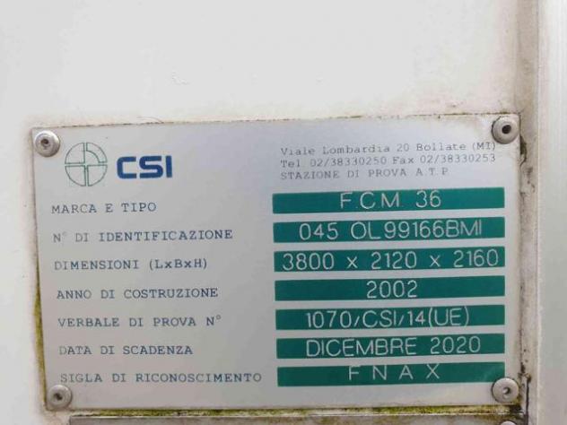 IVECO Daily 50C13 6 MARCE FRIGORIFERO rif. 21671996 - Foto 4