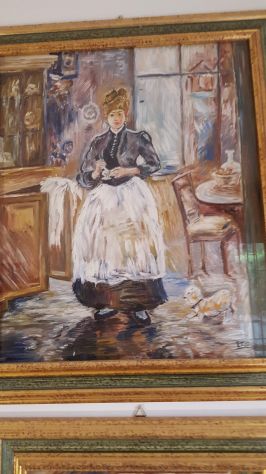 vendo quadri in olio su tela con conice e vetro mia produzione - Foto 5
