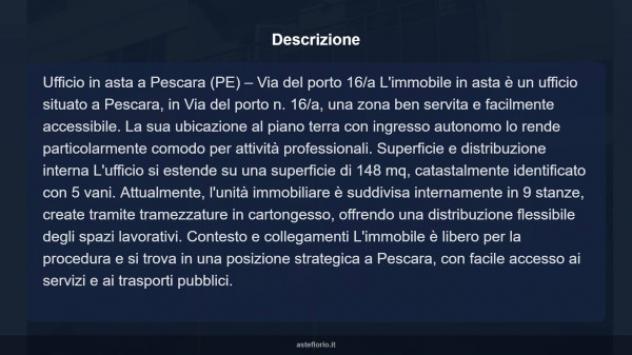 Immobile in asta di 148 m² in vendita a Pescara - Foto 5