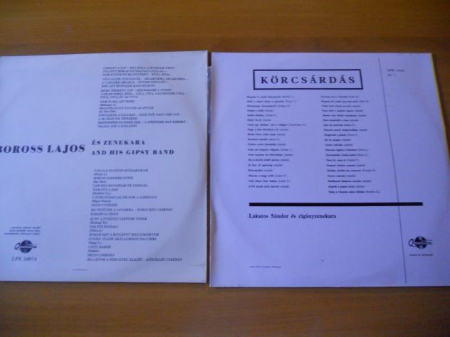 Dischi vinile LP stereo di musica folck ungherese - Foto 2