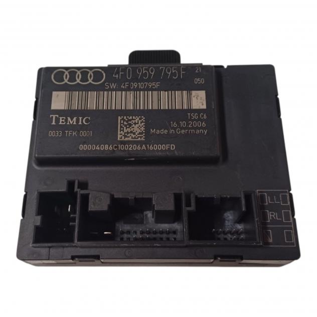 CENTRALINA PORTA POSTERIORE SX AUDI A6 Berlina Serie C6 (4F2) 4F0959795F ASB (0412)
