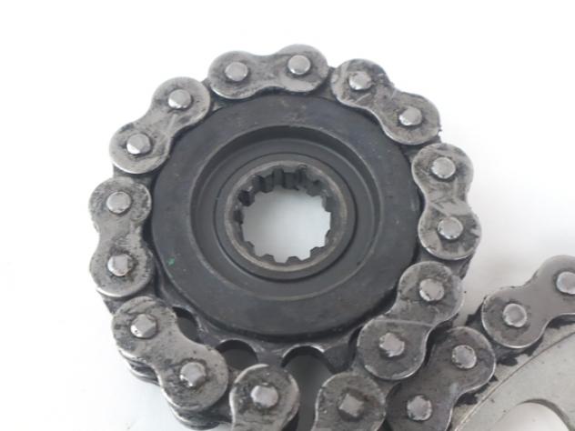 KAWASAKI Z 900 420410158 920570956 KIT CATENA CORONA PIGNONE 2.000 KM ZR900S 25 - 26 DRIVE CHAIN KIT - Foto 6