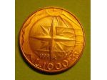 MONETA DA 1000 LIRE DI SAN MARINO DEL 1999 IN FDC -