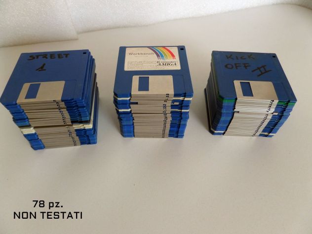 Floppy Disk per Amiga (GIOCHI) NON TESTATI da 3" (78 pz.) - Foto 6