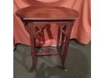 TAVOLINO DI ANTIQUARIATO FRANCESE IN STILE ART NOUVEAU / LIBERTY IN NOCE