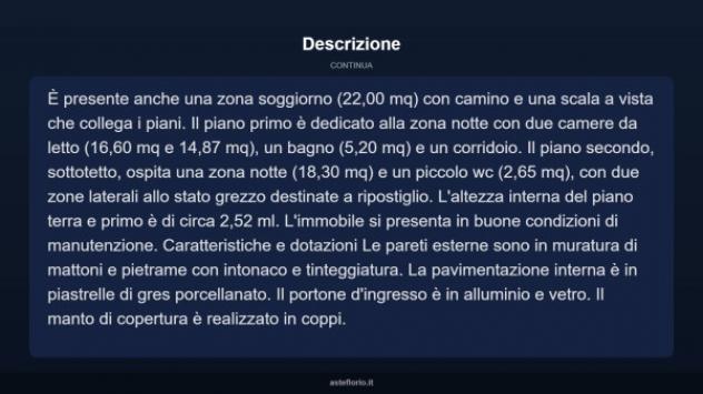 Immobile in asta di 191 m² con più di 5 locali in vendita a Carpegna - Foto 10